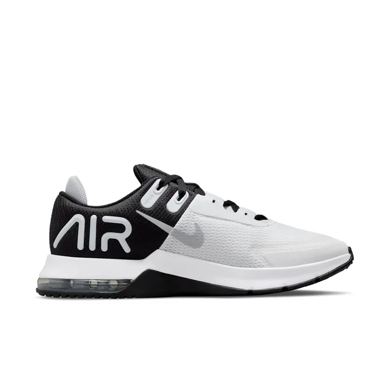 Nike Air Max Alpha Trainer 4 “White / Black / Wolf Grey” (CW3396-100)