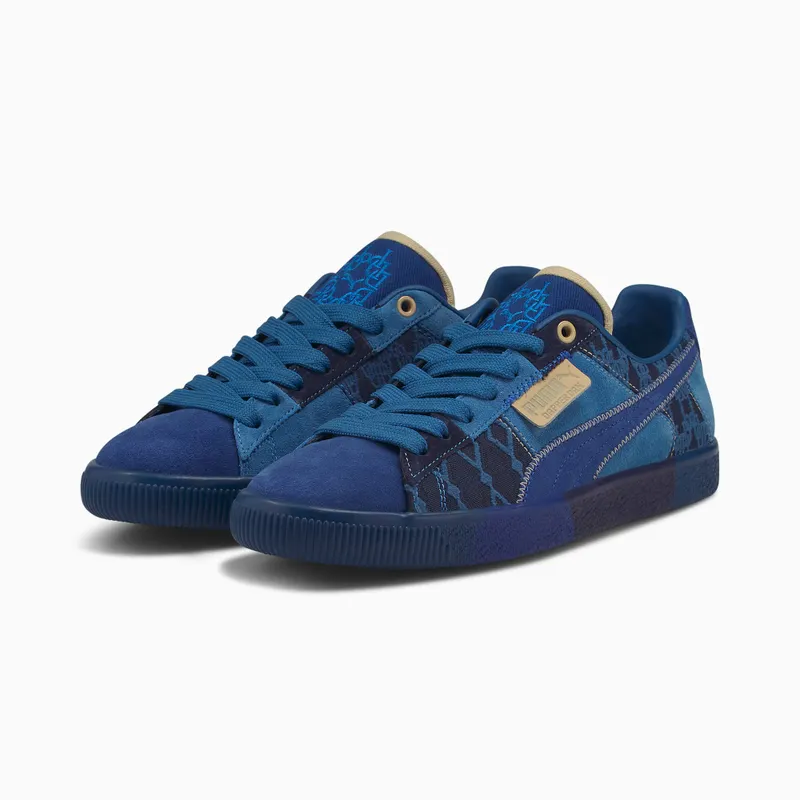Puma x DAPPER DAN Clyde Pre-Game Runway Blue (392082-01)