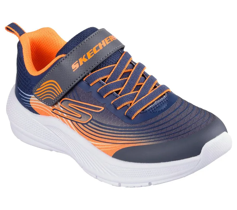 Skechers Microspec Advance Sneaker Marine/Orange