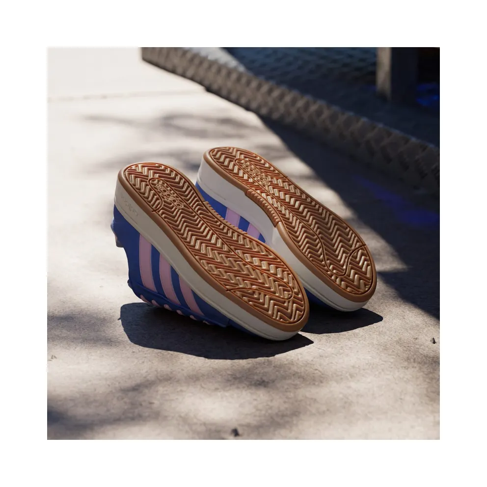 adidas Grand Court Alpha “Blue Fusion / Clear Pink / Gum” (JQ3002)