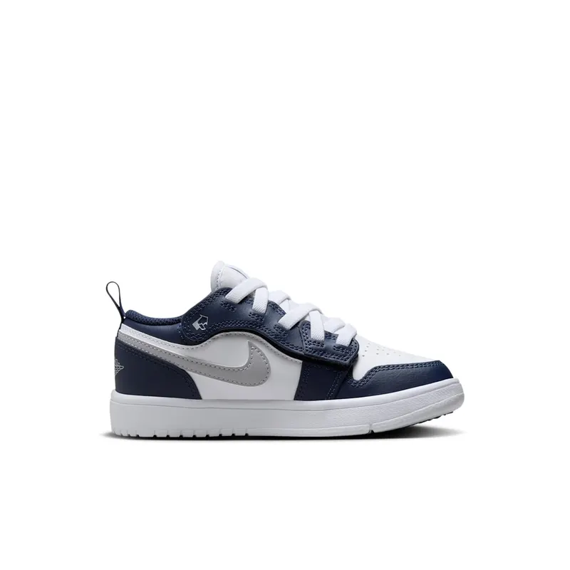 Jordan 1 Low ALT White Midnight Navy Wolf Grey (DR9748-141)