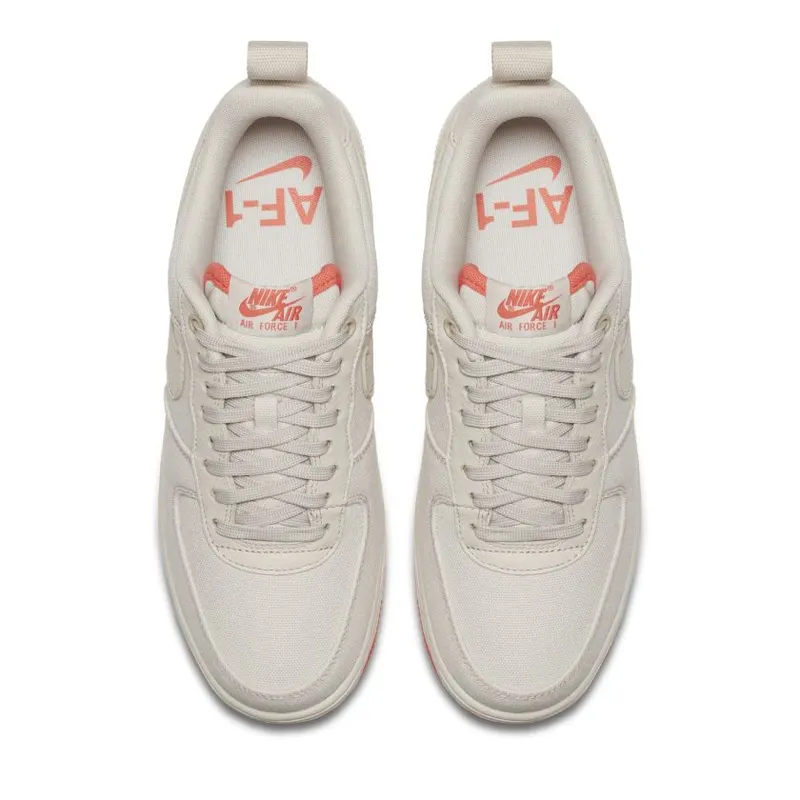 Nike Air Force 1 Low Canvas Desert Sand Desert Sand/Desert Sand-Rush Coral (579927-001)