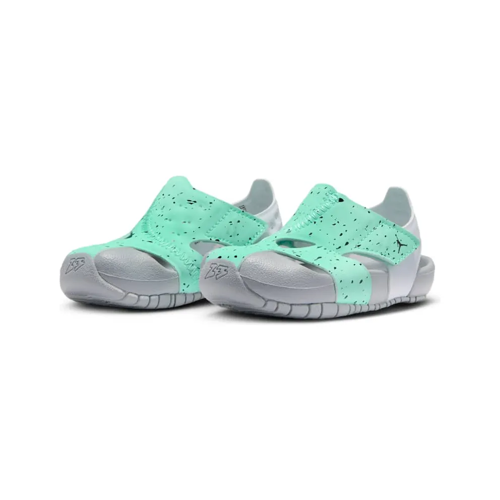 Jordan Flare Green Glow Wolf Grey White Black (CI7850-302)