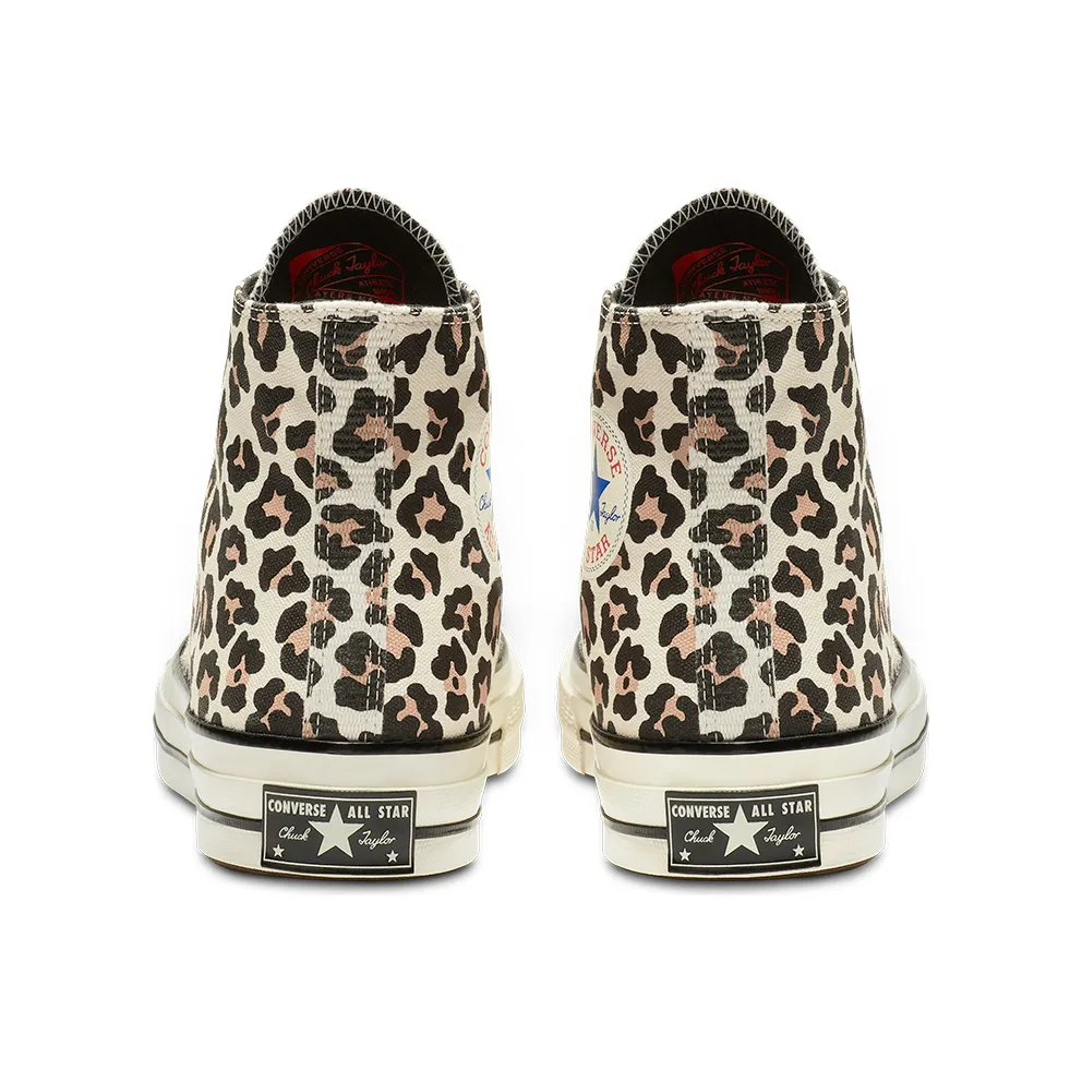 Converse Chuck Taylor All-Star 70s Hi Cheetah Print Driftwood Mult/Light Fawn (163406C)