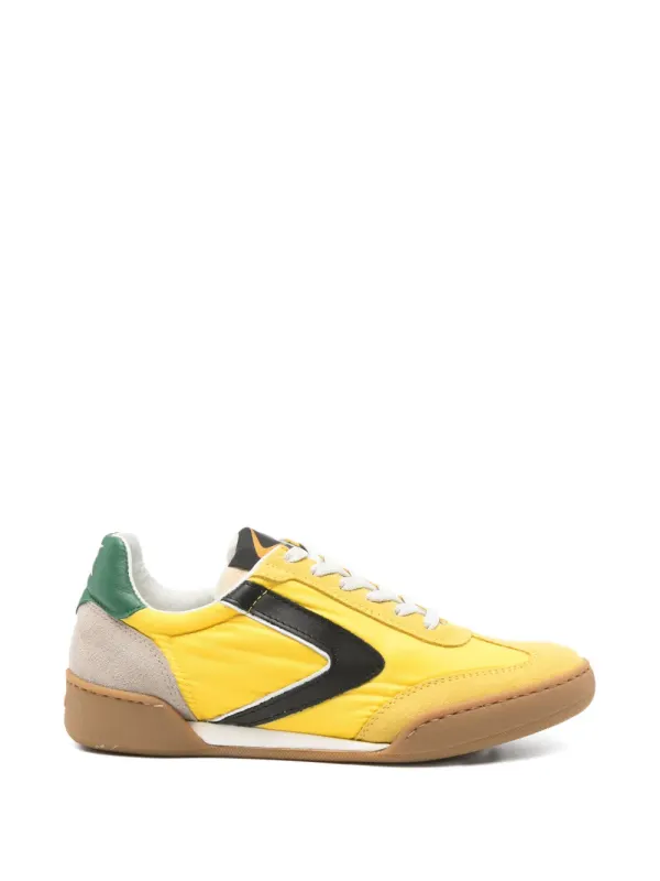 Valsport mit Wildledereinsätzen – Yellow (VVL2929M)