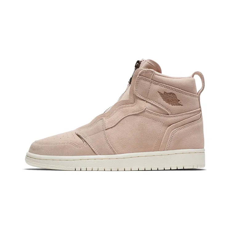 Jordan 1 Retro High Zip Particle Beige (W) “Particle Beige / Sail / Metallic Red Bronze” (AQ3742-205)