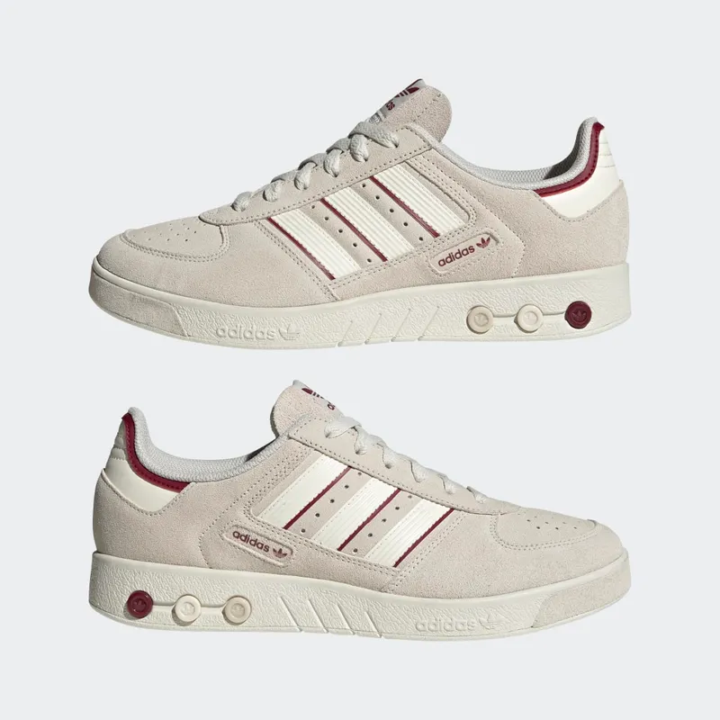 Adidas GS Court Aluminium / Collegiate Burgundy / Cream White (GW4497)