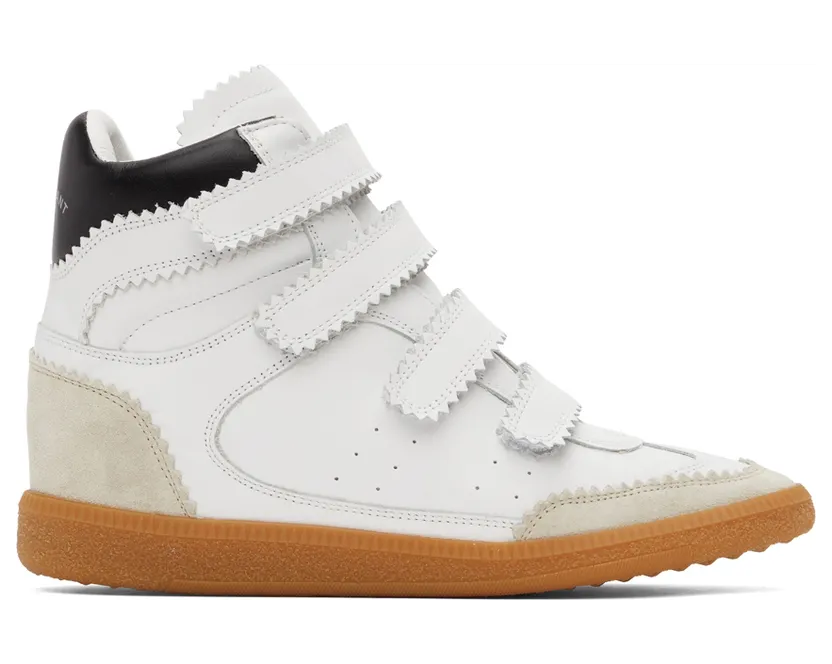 Isabel Marant White Bilsy Vintage Sneakers (00MBK0037-00M007S)