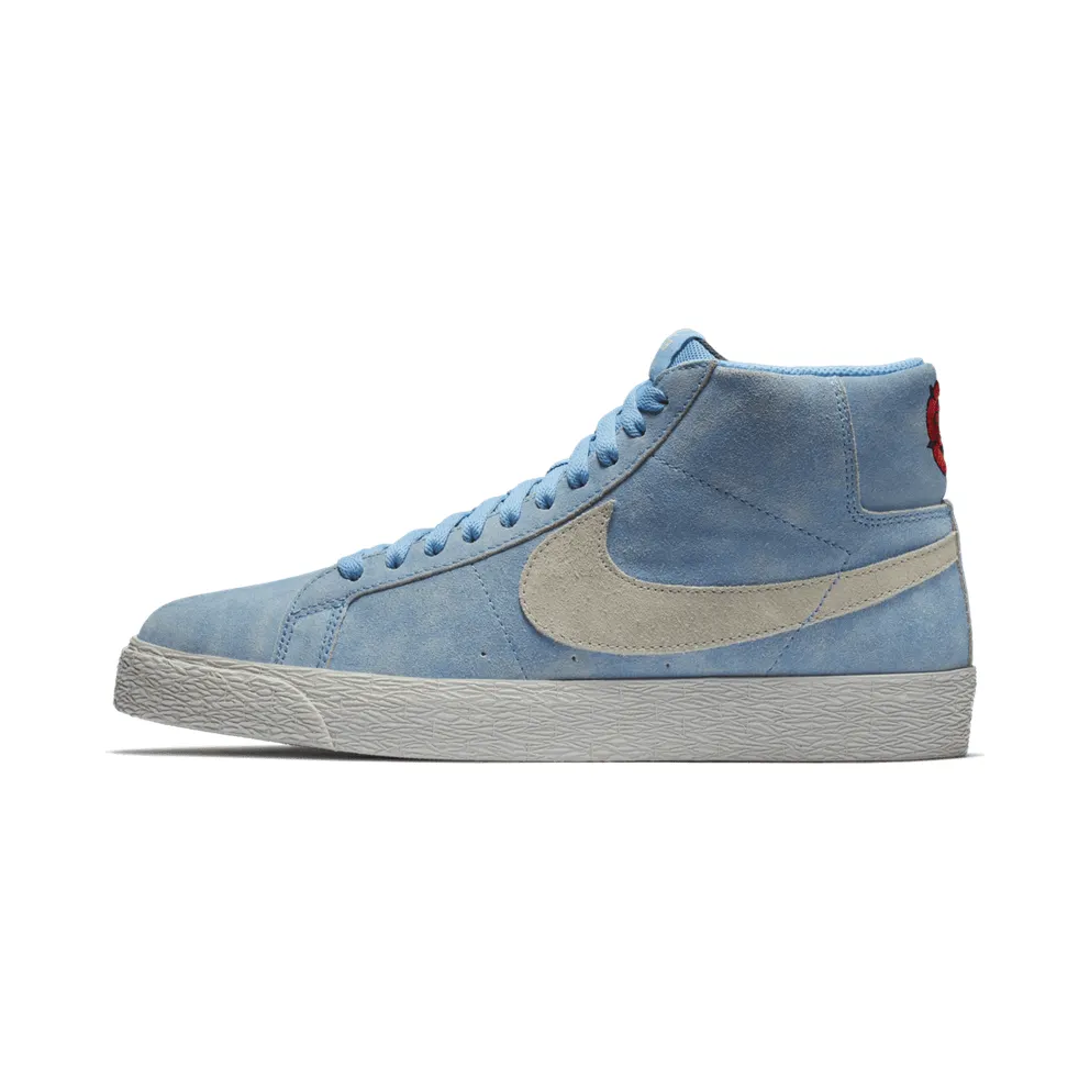 Nike SB Blazer Mid Lance Mountain English Rose University Blue/Light Bone-Habanero Red (864349-406)