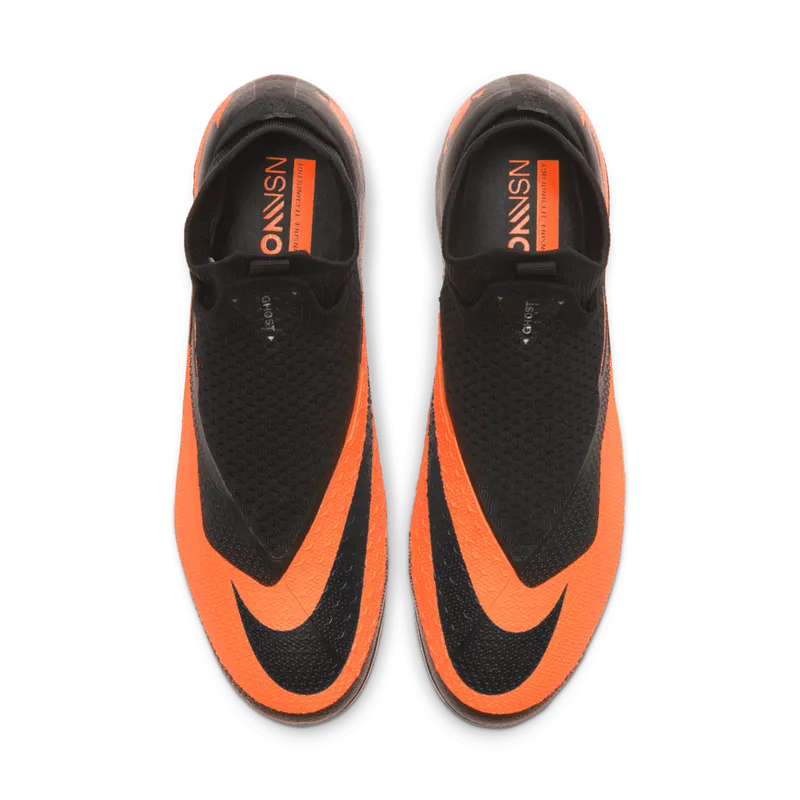 Nike Phantom Vision 2 Elite Dynamic Fit FG Skull & Crossbones Black/Bright Citrus-Metallic Silver-Bright Citrus (CD4161-008)