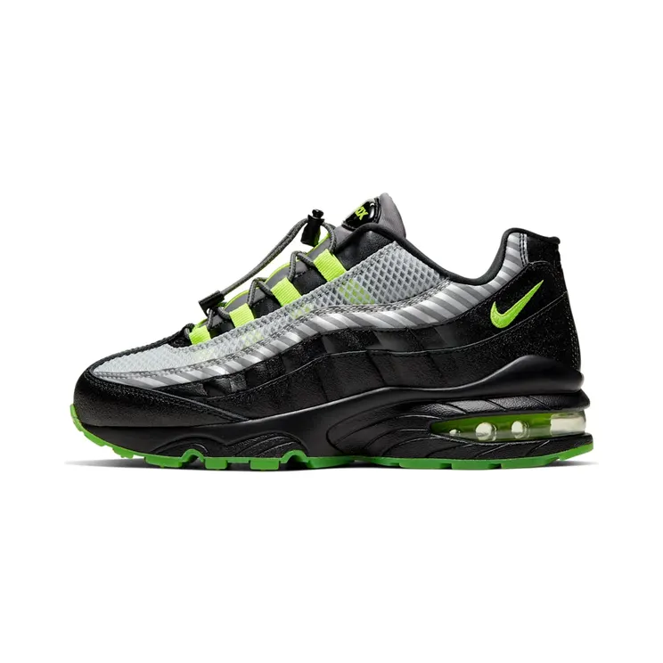 Nike Air Max 95 HZ’Black Volt’ GS “Black / Gunsmoke / Volt” (BQ4747-001)