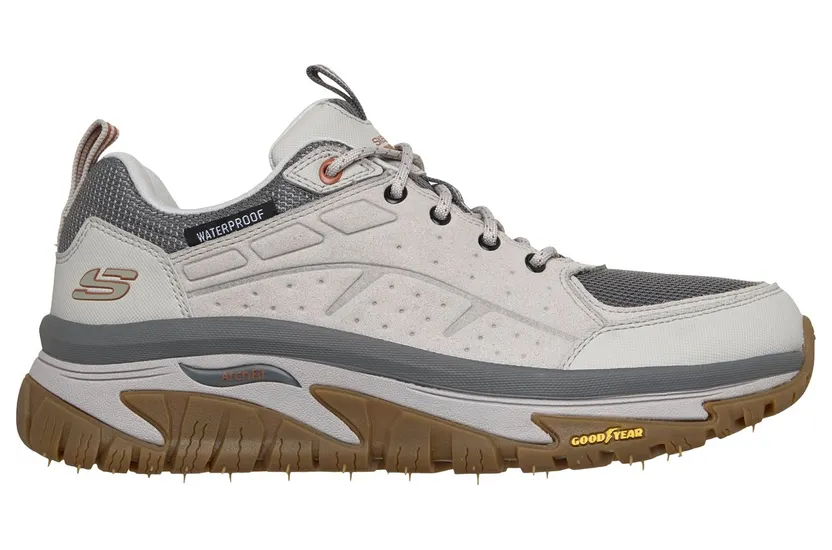 Skechers Waterproof: Arch Fit Road Walker – Vernal Sneaker Licht Grijs