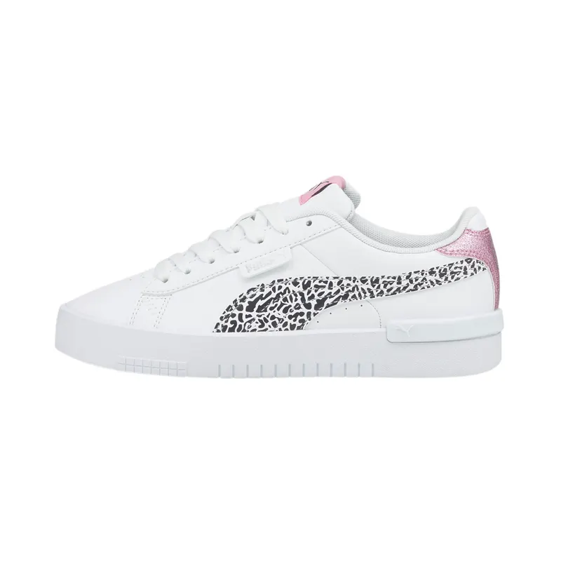 PUMA Jada Summer Roar Youth White/Black/Prism Pink (383137-01)