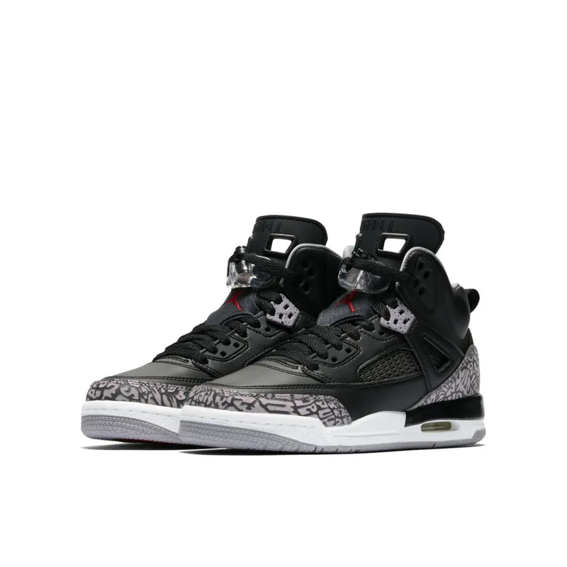 Jordan Spizike Black Cement (GS) Black/Varsity Red-Cement Grey-White-Dark Grey (317321-034)