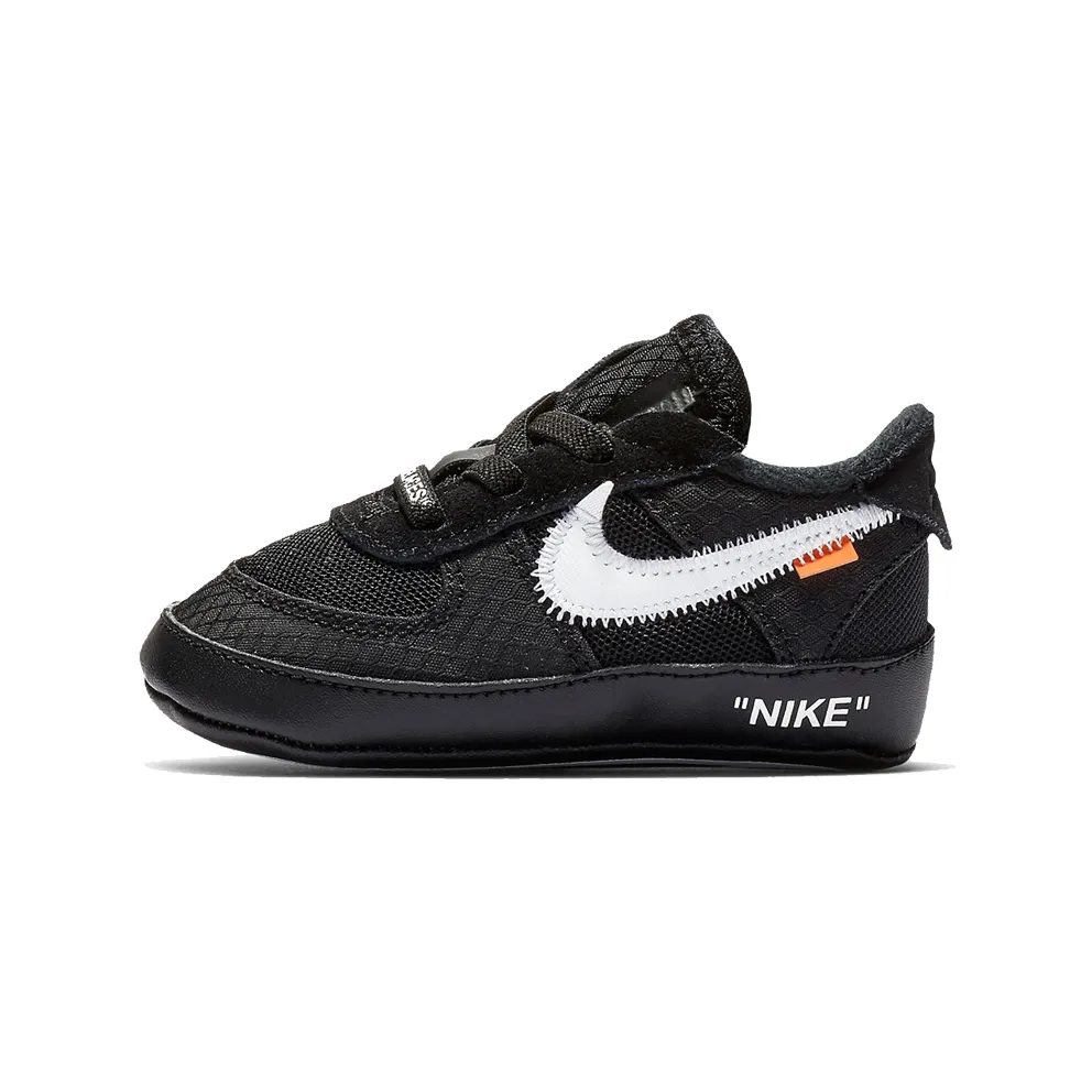 Nike x Off White Air Force 1 Low Black (Toddler) (2018) (BV0854-001)