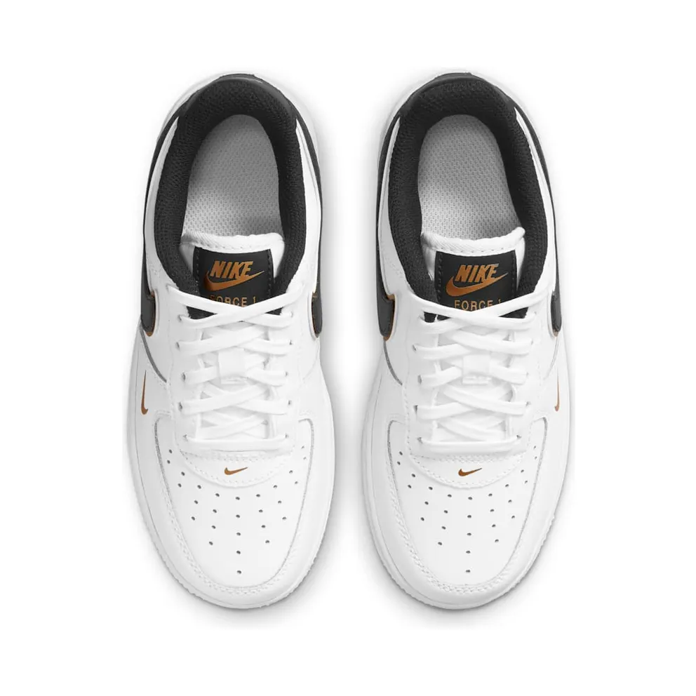 Nike Force 1 LV8 PS “White / Metallic Gold / Black” (DM3386-100)