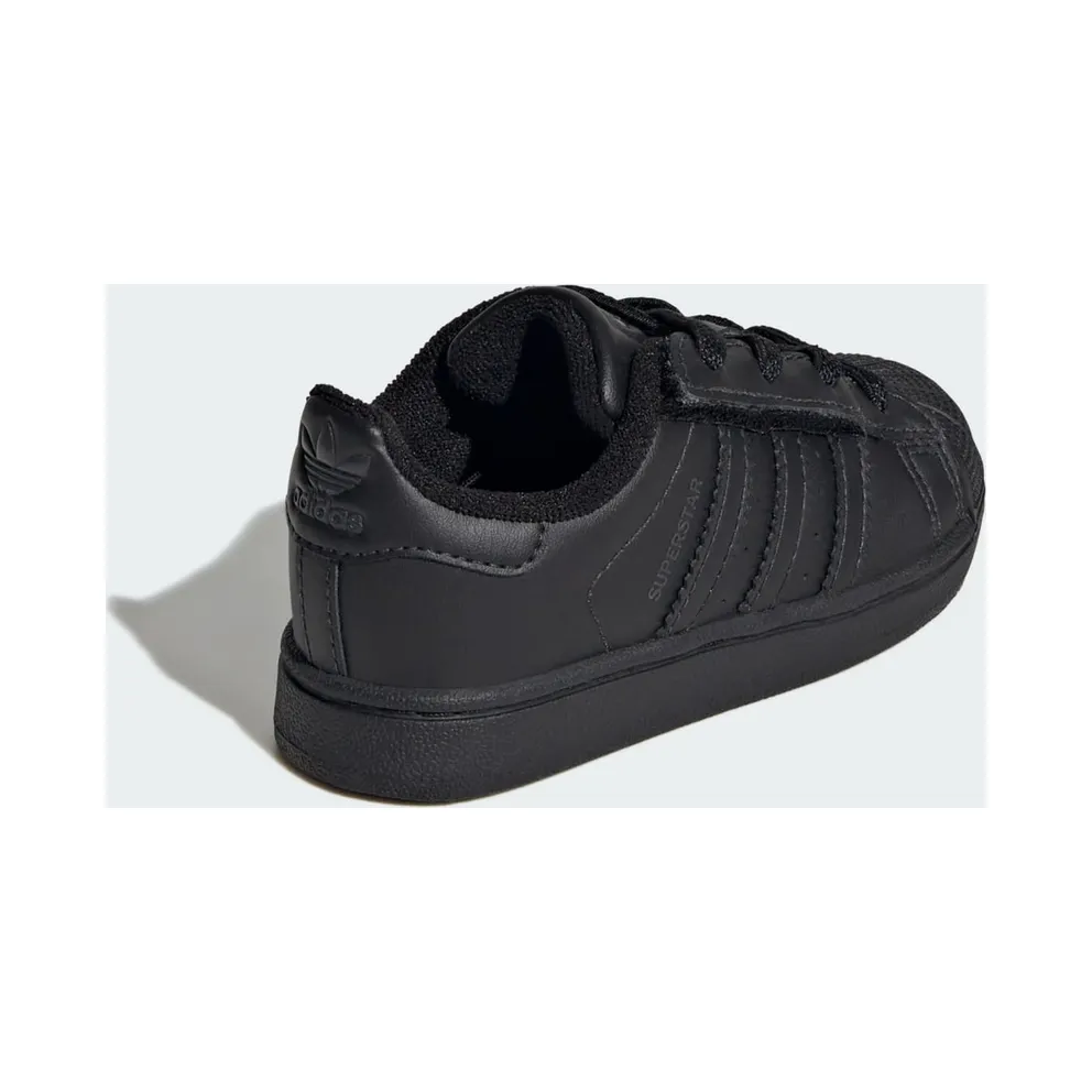 Adidas Superstar II Elastic Lace Kids Core Black / Core Black / Core Black (JR9415)