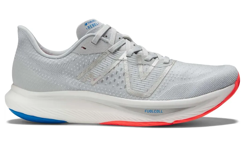 New Balance FuelCell Rebel v3 Grau/Rot/Blau (MFCXCG3)
