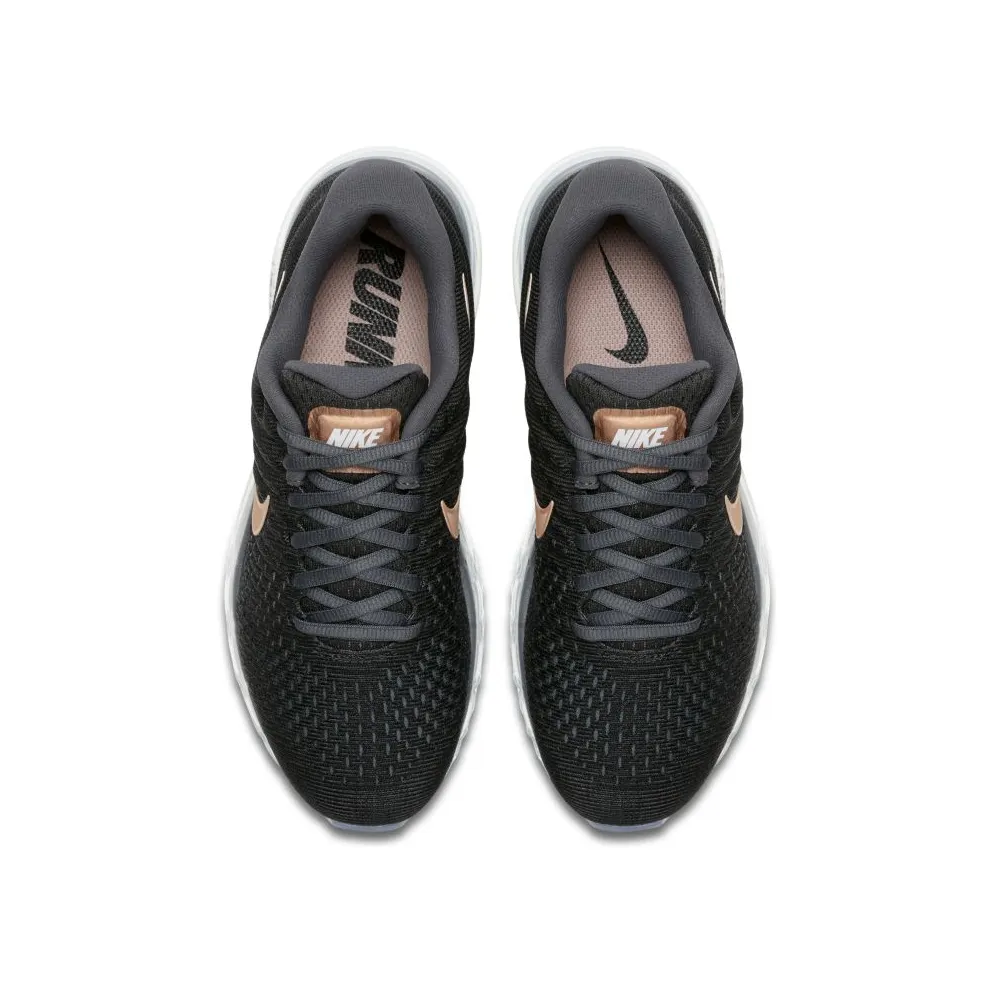 Nike Air Max 2017 Black Metallic Red Bronze (W) Black/Metallic Red Bronze-Dark Grey (849560-008)