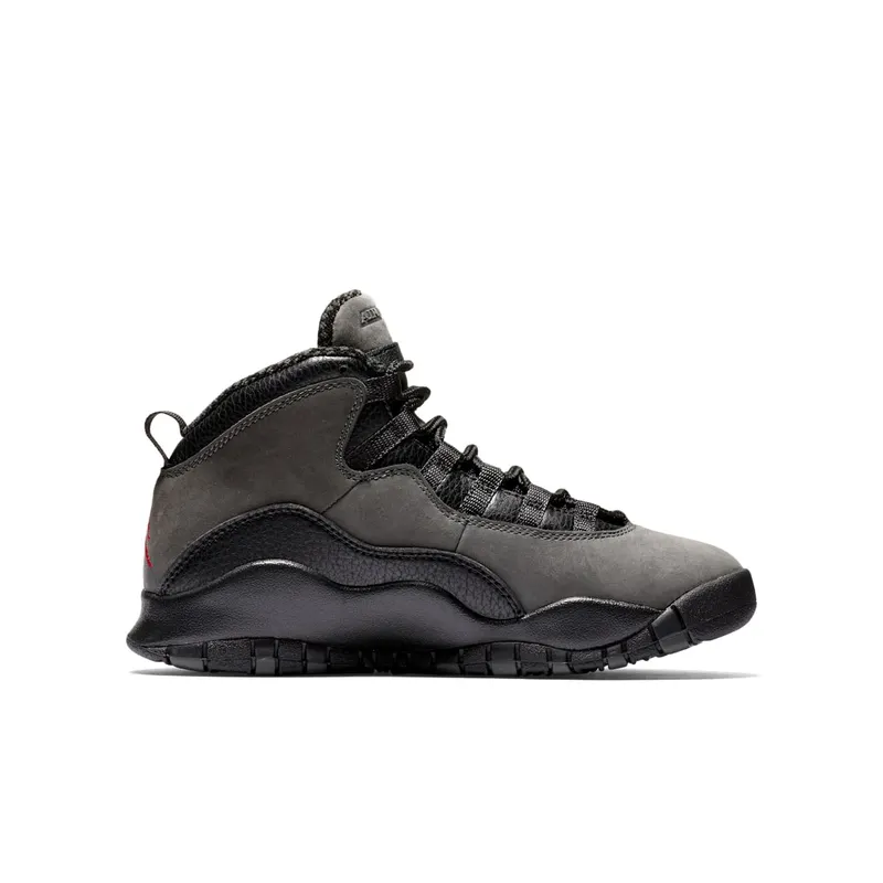 Jordan 10 Retro Shadow 2018 (GS) Dark Shadow/True Red-Black (310806-002)