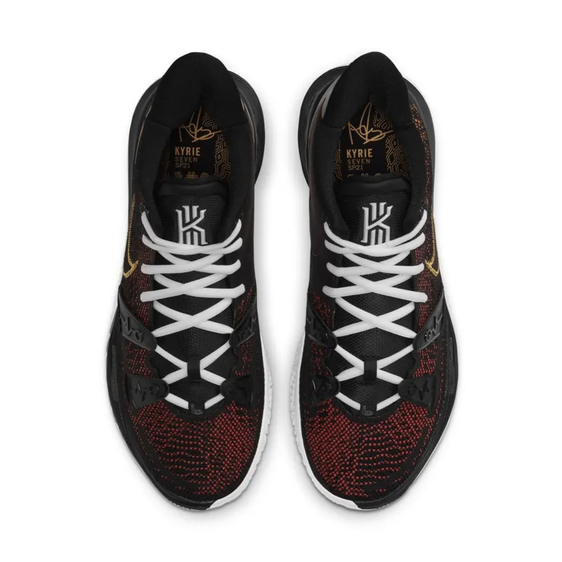 Nike  Kyrie 7 Raygun Black/University Gold-Team Orange (CQ9327-003)