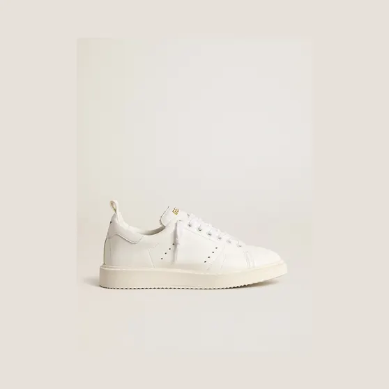 Golden Goose Men’S Bio-Based Starter With White Star And Heel Tab (GMF00127.F003949.10100)