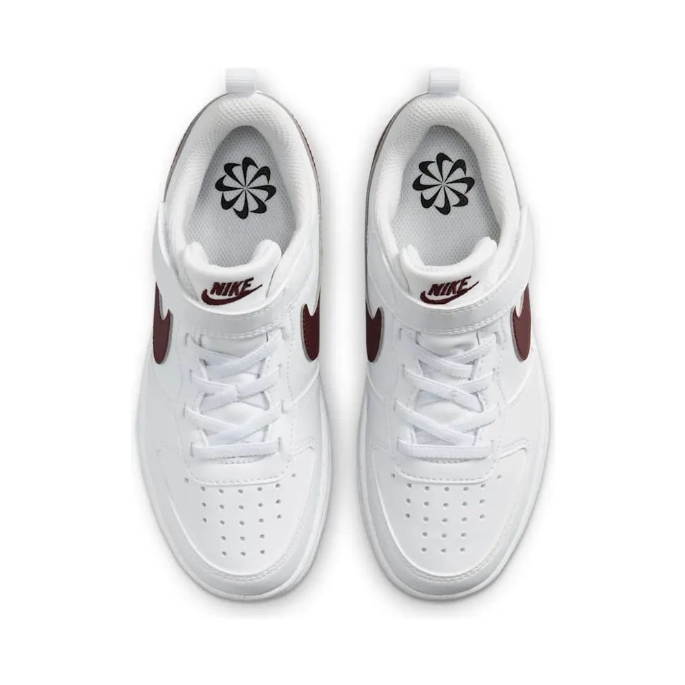 Nike Court Borough Low Recraft White Burgundy Crush (DV5457-112)