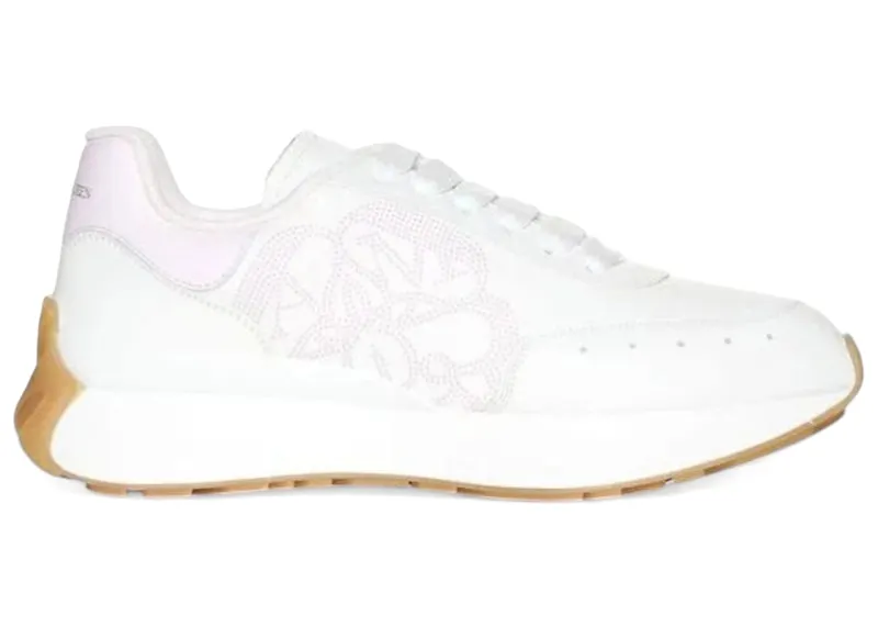 Alexander McQueen Sprint Runner White Pink (755637 WIDN9 8855)