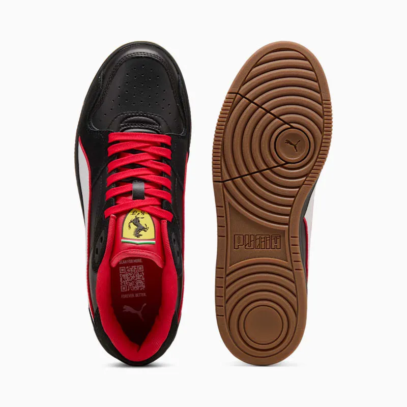 Puma Rebound Break Low Scuderia Ferrari Black White Red (308912-01)