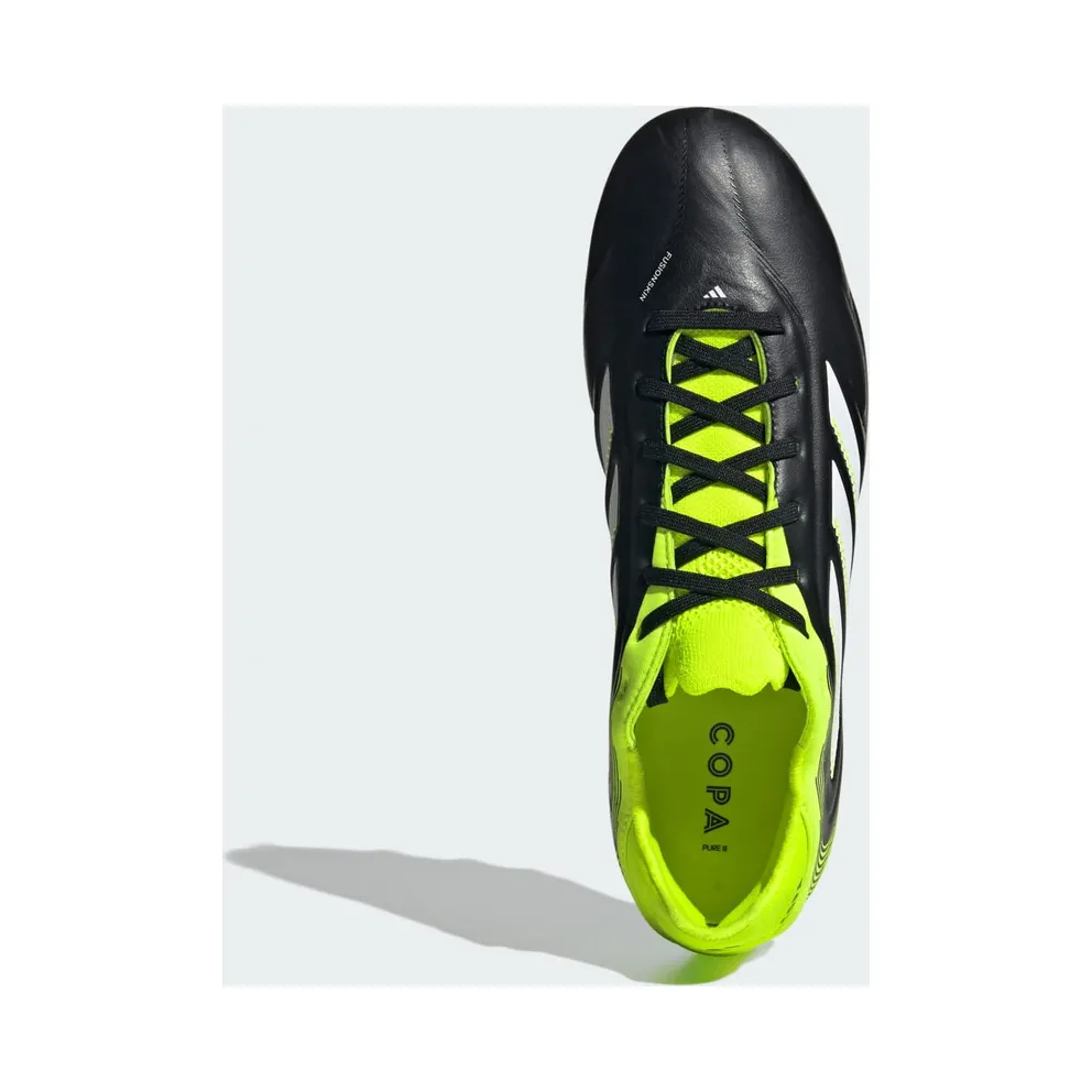 adidas Copa Pure 3 Pro FG Core Black Cloud White Lucid Lemon (JR2829)