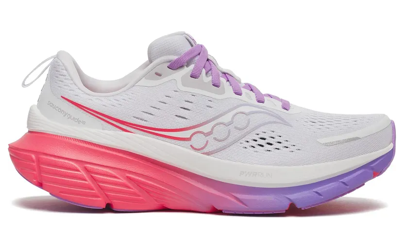 SAUCONY Guide 18 “White / Crocus” (S10998-241)