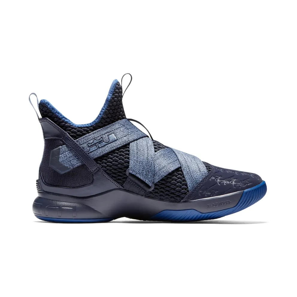 Nike LeBron Zoom Soldier 12 Blackened Blue Blackened Blue/Work Blue-Gym Blue (AO2609-401)