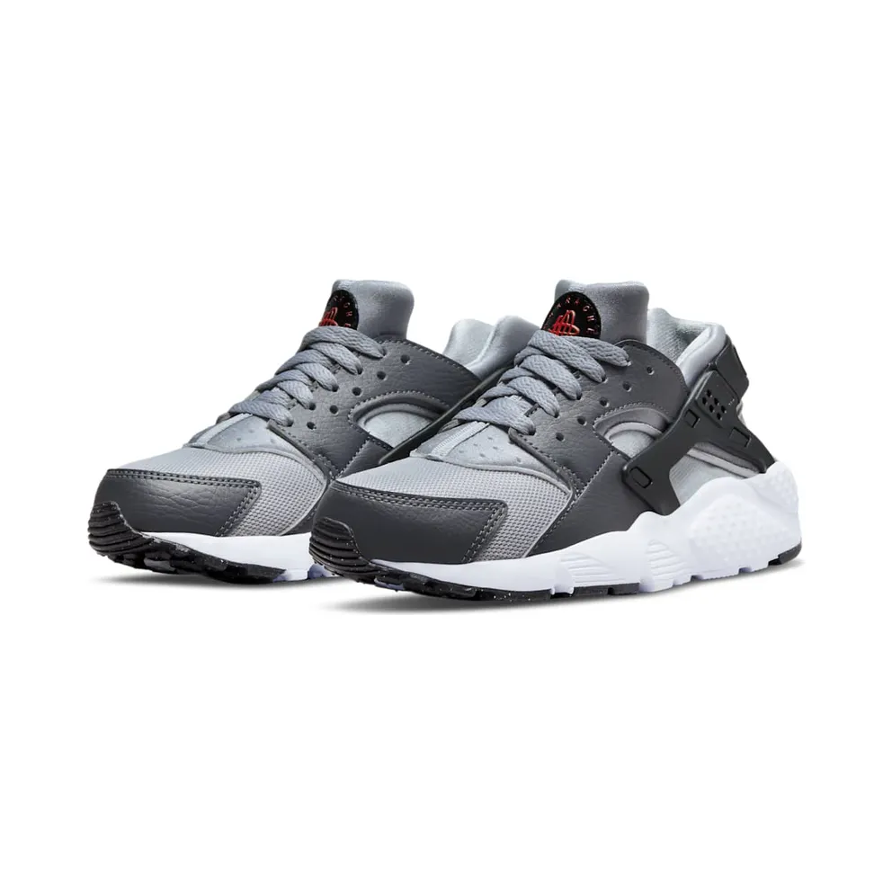 Nike Air Huarache Run “Wolf Grey / Dark Grey / White / Black” (DX1091-001)