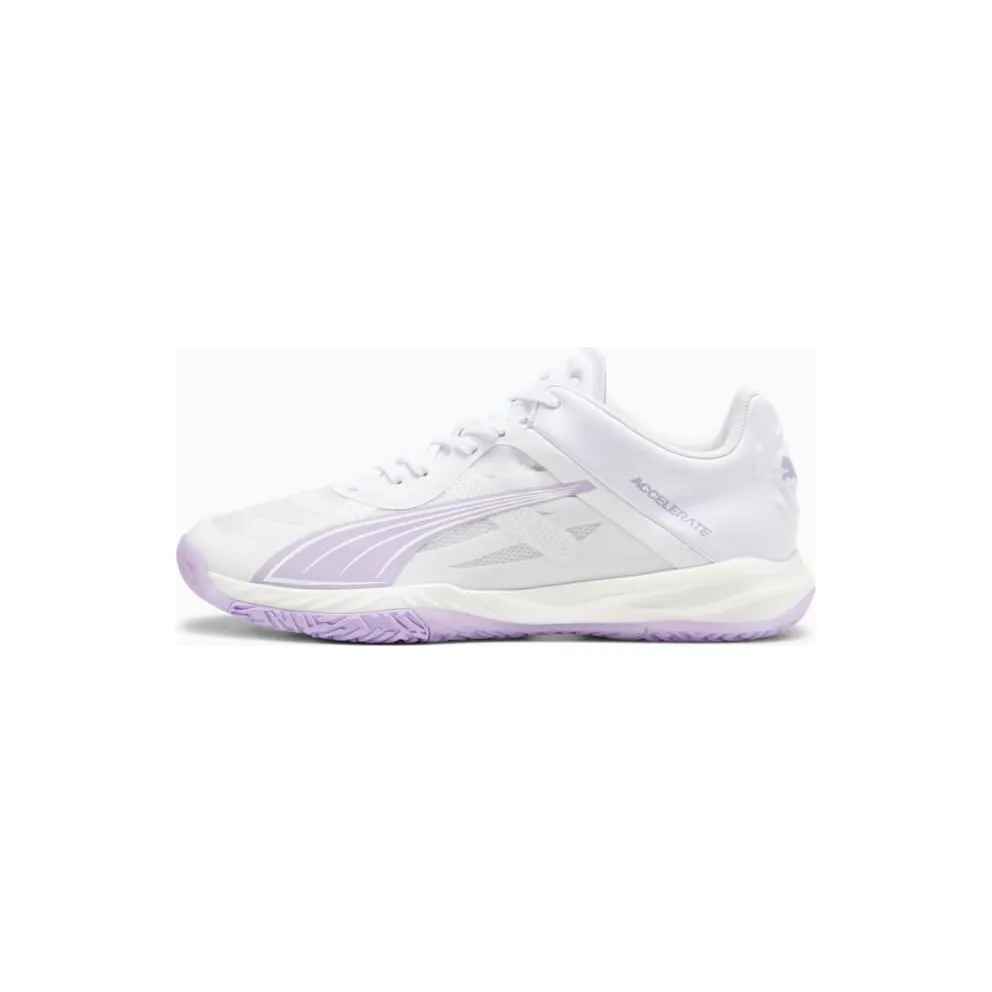 Puma Accelerate NITRO SQD Indoor Damen Weiß (107473-01)