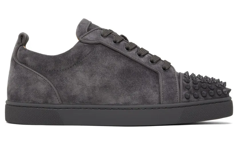 Christian Louboutin Brown Louis Junior Spikes Orlato Sneakers (3160934)