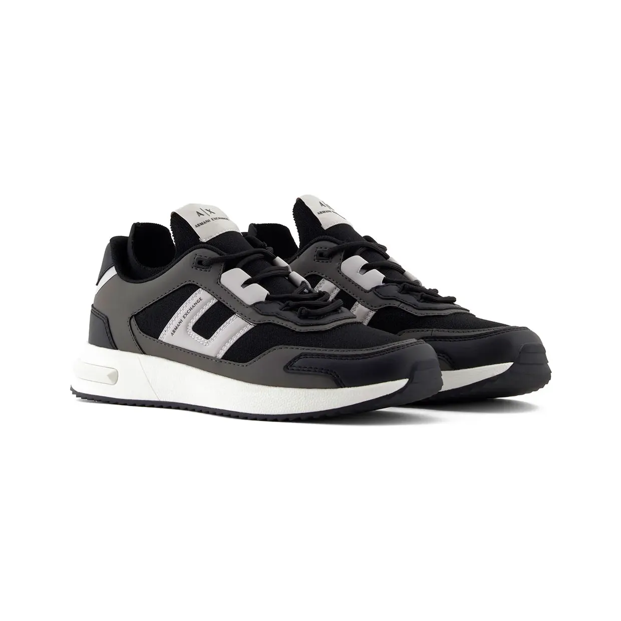 Armani Exchange Armani Dark Gull Gray / Black (XM001682AF17359U80927)