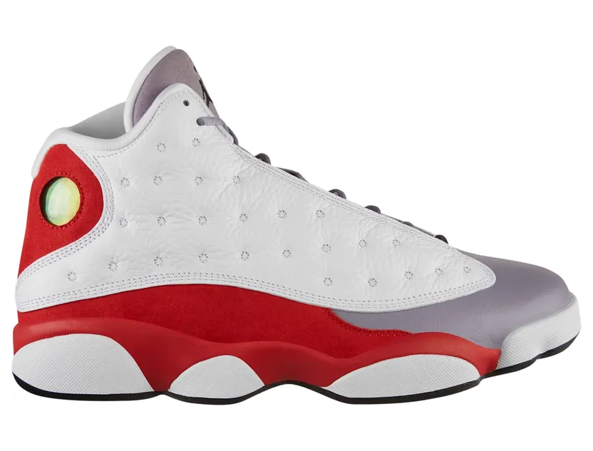 Air Jordan 13 Retro Grey Toe “White / True Red / Cement Grey / Black” (414571-126)