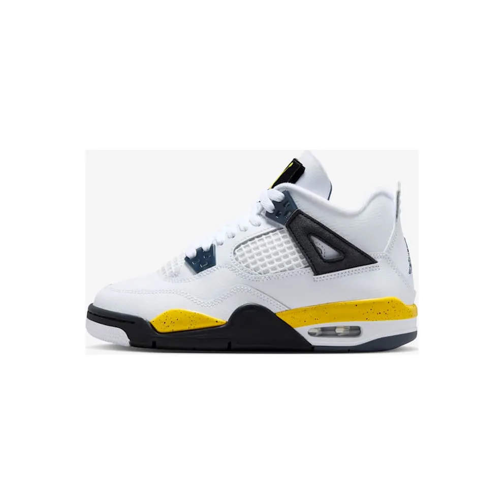 Air Jordan 4 Tour Yellow – “White / Tour Yellow / Dark Blue Grey / Black” (IO2463-102)