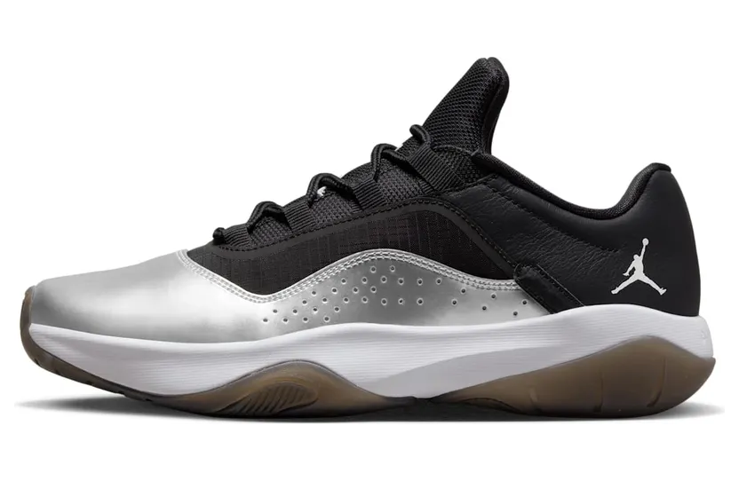 Jordan Air Jordan 11 Cmft Lowen “Black / White / Sail / Metallic Silver” (DV2629-001)