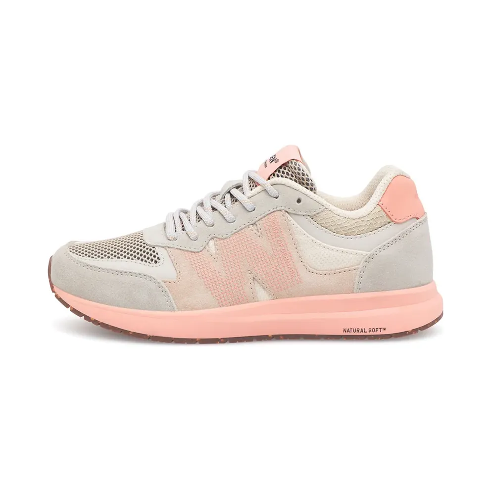 Woden sneaker Light Grey / Pastelroze (N000770-008)