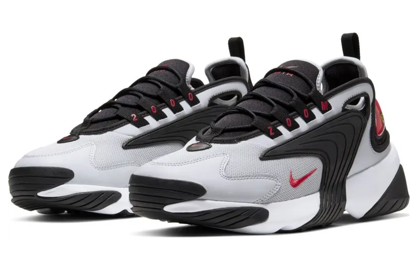 Nike Zoom 2K ‘Grey Fog’ Black/Grey Fog/White/Track Red (AO0269-010)