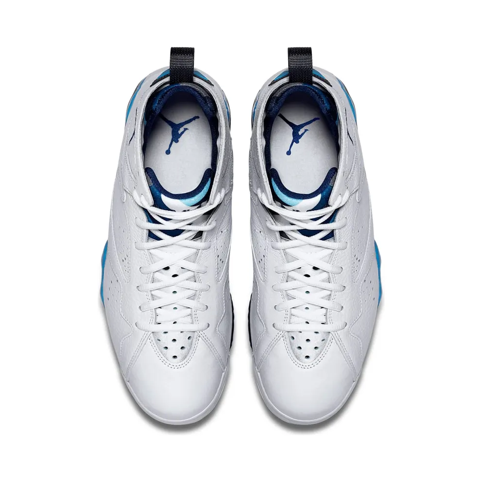 Jordan 7 Retro French Blue (2015) White/French Blue-University Blue-Flint Grey (304775-107)