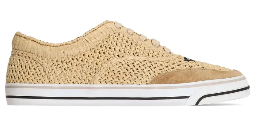Dolce & Gabbana DG Sailing raffia sneakers – Beige (CS2480A0904)