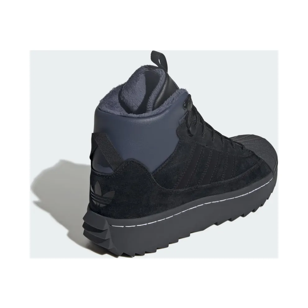 Adidas Superstar Winterized Trek Kids Core Black / Core Black / Carbon (JQ0346)
