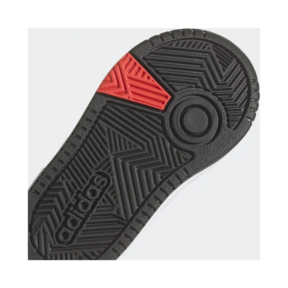 Adidas Hoops Cloud White / Core Black / Bright Red (H03860)
