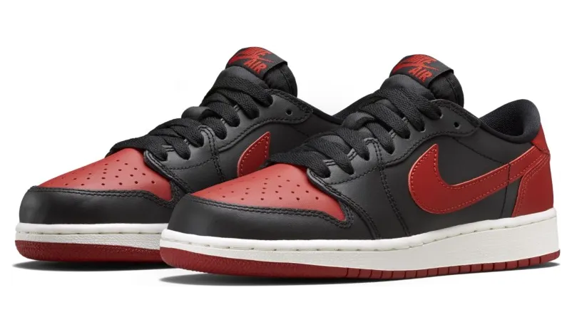 Air Jordan 1 Retro Low OG BG Bred (709999-001)