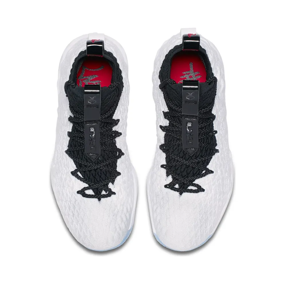 Nike LeBron 15 Graffiti (GS) White/Black (AQ6176-100)