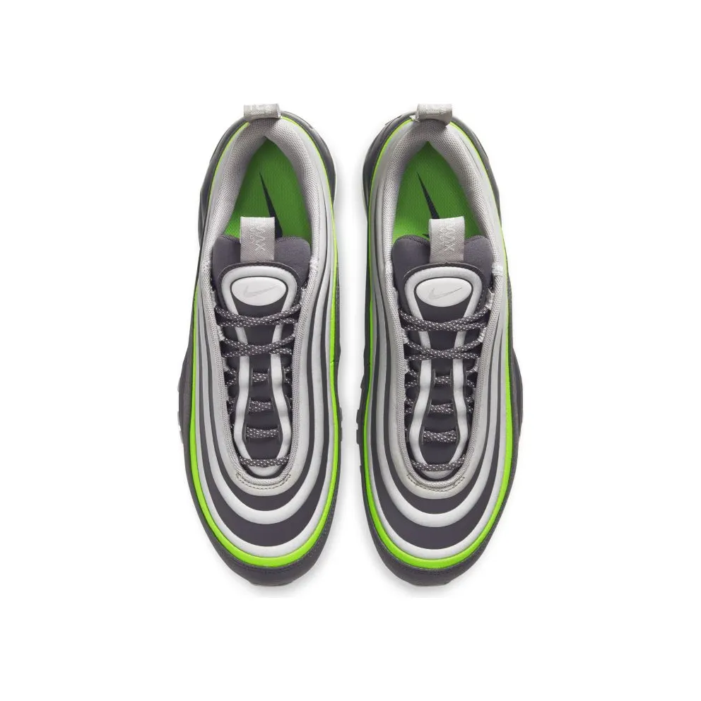 Nike Air Max 97 Utility Grey Electric Green Thunder Grey/Moon Particle-Atmosphere Grey-Electric Green (BQ5615-002)