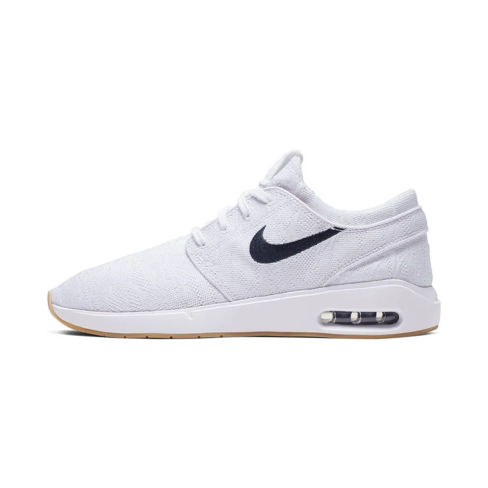 Nike SB Air Max Janoski 2 White/Celestial Gold White/Celestial Gold-Gum Light Brown-Obsidian (AQ7477-102)