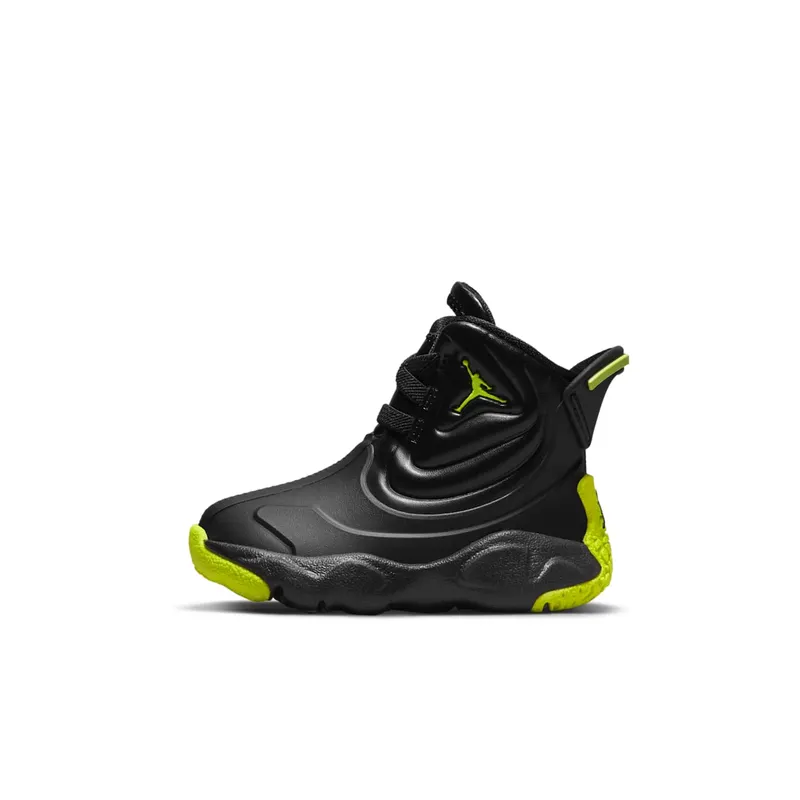 Jordan Drip 23 Rain Boot TD “Black Atomic Green” (CT5799-001)